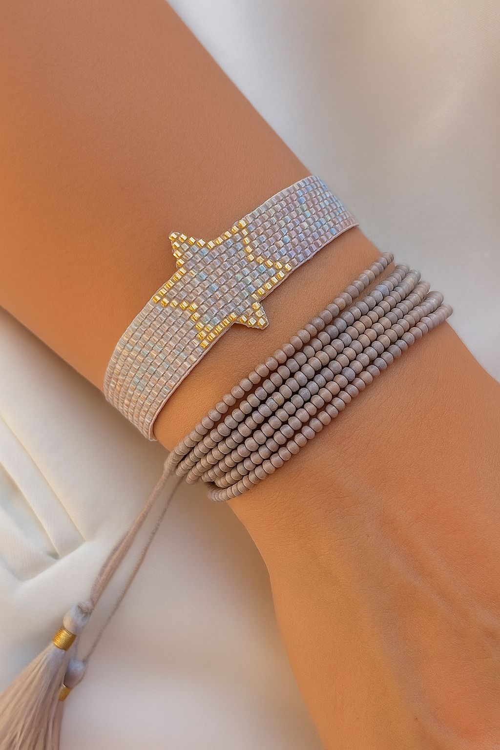 Baby blue - Set | Miyuki +  Piedreria