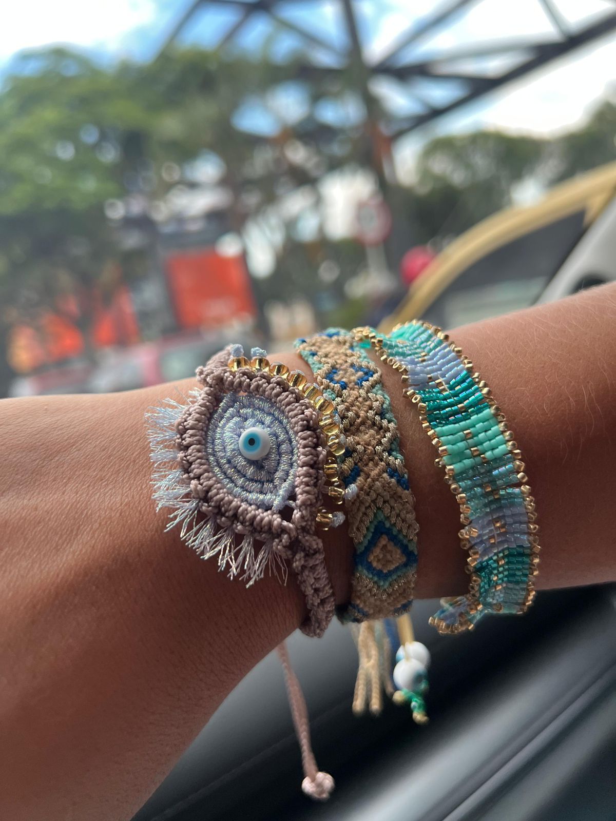 Ojo turco | Macrame